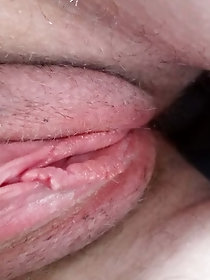 Slim momma is playing alone