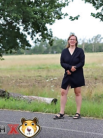 Cheating housewife with mature anal penetration and ejaculation inside